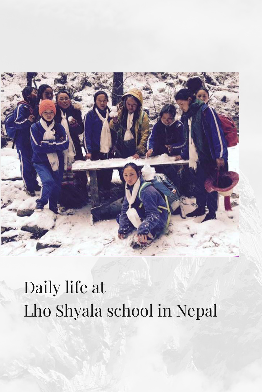 寒冬送暖，供養尼泊爾雪山學校